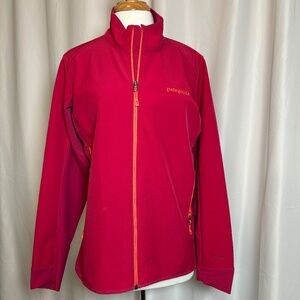 PATAGONIA FUSCIA POLARTEC WINDBLOC JACKET - LARGE